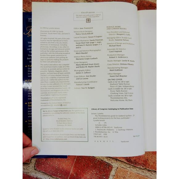 Thimbleberries Guide for Weekend Quilters Lynette Jensen Quilt Book - Picture 8 of 11